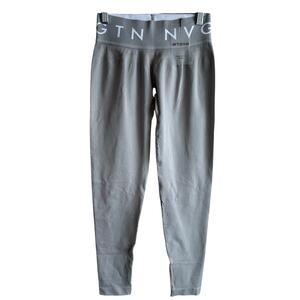 NVGTN Light Grey Sport Seamless Leggings M NEW